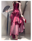 Fishtail Prom Dress French Style Straps Prom Dresses