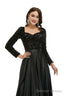 Lady Dress Full Sleeve Prom Dress V Neck Prom Gown 2026 Floor Length Prom Dresses