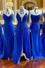 2025 New Style Royal Blue Long Prom Dresses
