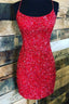 Shinning Homecoming Dress, Hoco Dress, Short Prom Dress, Back To School Prom Dress, Formal Dresses 4703