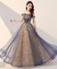 Elegant Tulle Long Prom Dress Tulle Prom Dresses