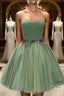 Cute Sweetheart Neck A Line Classy Homecoming Dresses