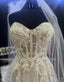 A-Line Sweetheart Neckline Tulle Wedding Dresses With Appliques