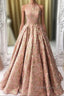 Chic Modest Halter Long Princess Prom Dresses Beautiful Prom Gowns