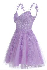 Mint Green Appliques Sweetheart A-Line Homecoming Dresses