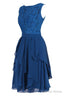Short Royal Blue Bridesmaid Dress Prom Dresses