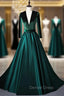 A Line Gray Tulle Spaghetti Straps Prom Dresses