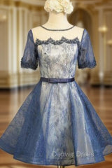 A-line Homecoming Dresses Short/Mini Juniors Homecoming Dresses