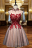A Line Homecoming Dress Short Mini Prom Dress Juniors Homecoming Dresses