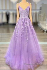A-Line Prom Dresses Maxi Dresses Formal Court Train Sleeveless Spaghetti Strap Stretch Chiffon With Appliques Shouder Flower