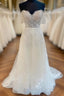 A-Line Tulle/Lace Wedding Dresses