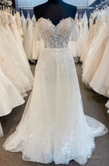 A-Line Tulle/Lace Wedding Dress