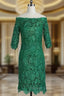 Amazing Short Prom Dress 3 4 Sleeves Mother of the Bride Dress Prom Dresses