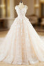 Ball Gowns Ivory V Neck Backless Haute Couture Wedding Dresses