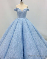 Ball Gown Lace Off The Shoulder Dresses
