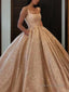 Ball Gowns Square Floor Length Prom Dresses With Pockets