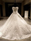 Ball-Gowns Sweetheart Sequin Cathedral Train Tulle Wedding Dresses