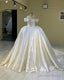 Ball Gowns Wedding Dresses Satin Off Shoulder