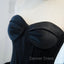 Black Ball Gowns Sweetheart Satin and Tulle Prom Gowns, Black Prom Dresses