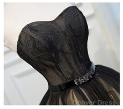 Black Hoco Dress Short Homecoming Dresses