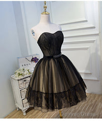 Black Hoco Dress Short Homecoming Dresses
