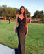 Black Lace Prom Dress Long Prom Dresses