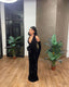 Black Mermaid Long Prom Dress, Fashion Prom Dresses