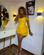 Unique Off The Shoulder Yellow Homecoming Dress,Prom Dresses