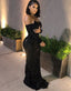 Black Prom Dress, Graduation Prom Dress Sequins