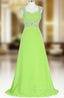 Brilliant Chiffon Beading Mother of the Bride Dresses Floor Length Prom