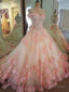 A Line Ball Gowns Prom Dresses, Long Prom Gowns