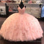 Pink Long Prom Dress, Ball Gowns Prom Dresses