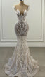 Long Mermaid Prom Dress, Formal Dresses, Wedding Dresses