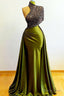 Green Prom Dress, Cheap Prom Dresses, Long