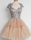 Elegant Homecoming Dress, Knee Length Homecoming Dress, Junior Homecoming Dresses