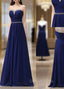 Cheap bridesmaid Dress Royal Blue Prom Dress Long Bridesmaid Dresses