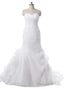 Chic Neckline Mermaid Wedding Dresses