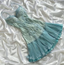 Classy Tiffany Blue Lace Appliques Short Birthday Outfits Homecoming Dress Spaghetti Strap Cocktail Dresses