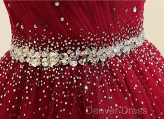 Custom Made Burgundy Off Shoulder Prom Dresses, Burgundy Formal Dresses, Off Shoulder Evening Dresses, Bridesmaid Dresses