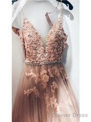 Custom Made Sweetheart Neck Sleeveless Lace Prom Dress, Lace Formal Dress