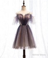 Cute Tulle Short Prom Dress, Cute Tulle Homecoming Dress