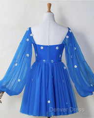 Daisy Mini Dresses With Sleeves