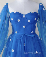 Daisy Mini Dresses With Sleeves