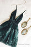 Dark Green Homecoming Dress, Short Hoco Dresses