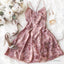 Homecoming Dress, A Line Pink Short Dresses