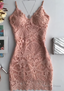 Homecoming Dress, Short Lace Dress, Short Prom Dresses