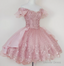 A Line Short Pink Blue Homecoming Dresses