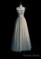 Enchanted Satin&Tulle A-Line Ballgown For Party &Birthdayappliqus& Embroidery For Quinceaera &Prom Nights