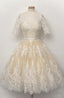 Fabulous Scalloped Edge Homecoming Dresses With Lace Pearls