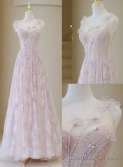 Fairy A Line Straps Pink Prom Dresses 22Th Birthday Outfit